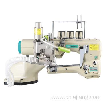 automatic four-needle six-thread flat-seam sewing machine